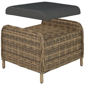 Salon de jardin marron naturel 2108049 58 x 56 x 44.5 cm marron