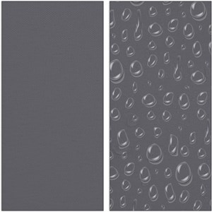 Voile d'ombrage carré 3 x 3 m 300 x 300 x 300 cm gris