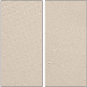 Voile d’ombrage carré 3 x 3 m 300 x 300 x 300 cm beige
