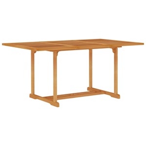 Salon de jardin meuble d'extérieur ensemble de 57 x 71.5 x 104 cm bois marron