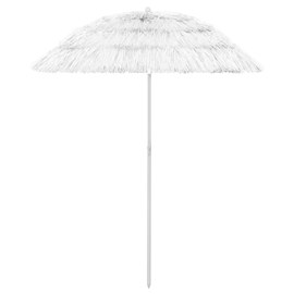 Parasol de plage hawaii 180 cm blanc 180 x 180 x 180 cm