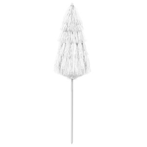Parasol de plage hawaii 180 cm blanc 180 x 180 x 180 cm