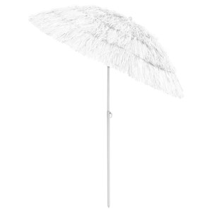 Parasol de plage hawaii 180 cm blanc 180 x 180 x 180 cm
