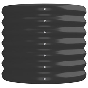 Jardinière bac lit surélevé plantes fleurs terrasse 224 x 40 x 36 cm