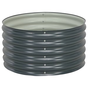 Jardinière lit surélevé plantes fleurs jardin 80 80 x 80 x 44 cm gris