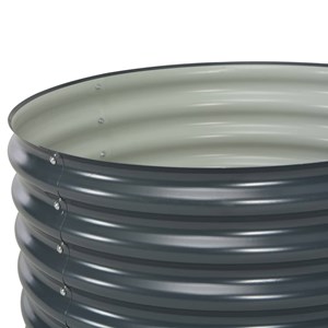 Jardinière lit surélevé plantes fleurs jardin 80 80 x 80 x 44 cm gris