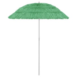 Parasol de plage polyester 180 cm vert 180 x 180 x 180 cm