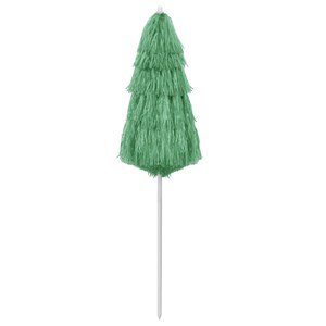 Parasol de plage polyester 180 cm vert 180 x 180 x 180 cm