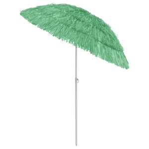 Parasol de plage polyester 180 cm vert 180 x 180 x 180 cm