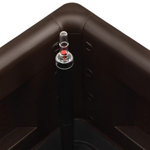 Jardinière lit surélevé plantes fleurs jardin avec 100 x 43 x 33 cm