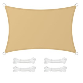 Voile d’ombrage 2 x 3 m beige