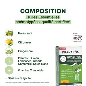 Pranarom - coups de froid sachets