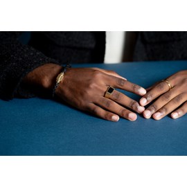 Bague robin en acier 316l