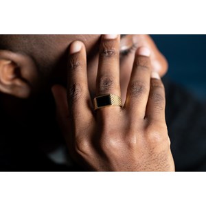 Bague robin en acier 316l 62