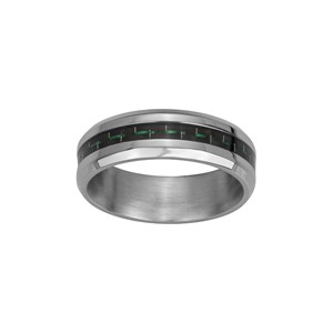 Bague chris en acier 316l 64