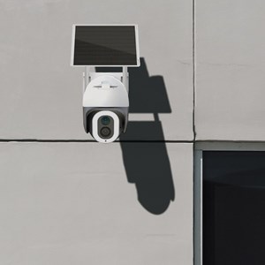 Caméra ip motorisée extérieure 100% solaire