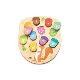 Combien de glands ? Tender leaf