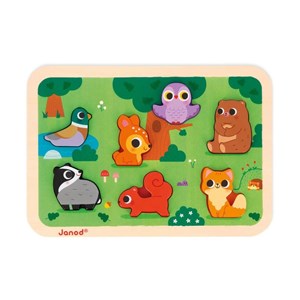 Puzzle - la forêt chunky
