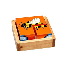 Bloc puzzle - les insectes