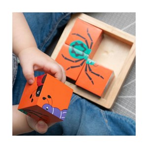 Bloc puzzle - les insectes