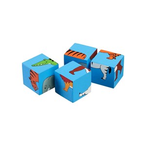 Bloc puzzle - les animaux du monde