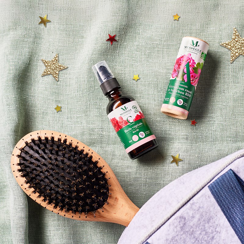 Coffret rituel cheveux brillant