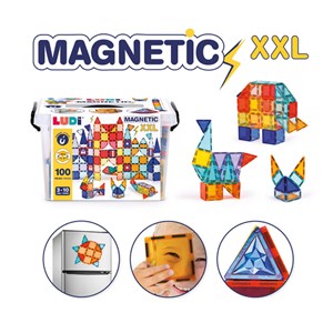 Boite de construction magnetique xxl