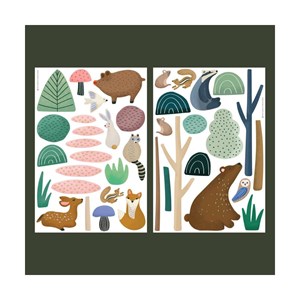 Jeu magnétique animaux forêt