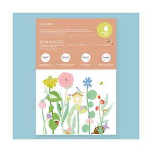 Jeu magnétique le jardin