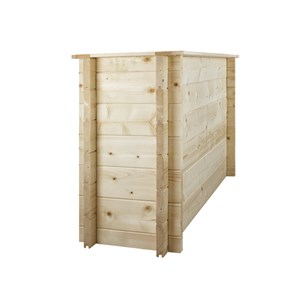 Carre potager exterieur bois - 118x38xh69 cm