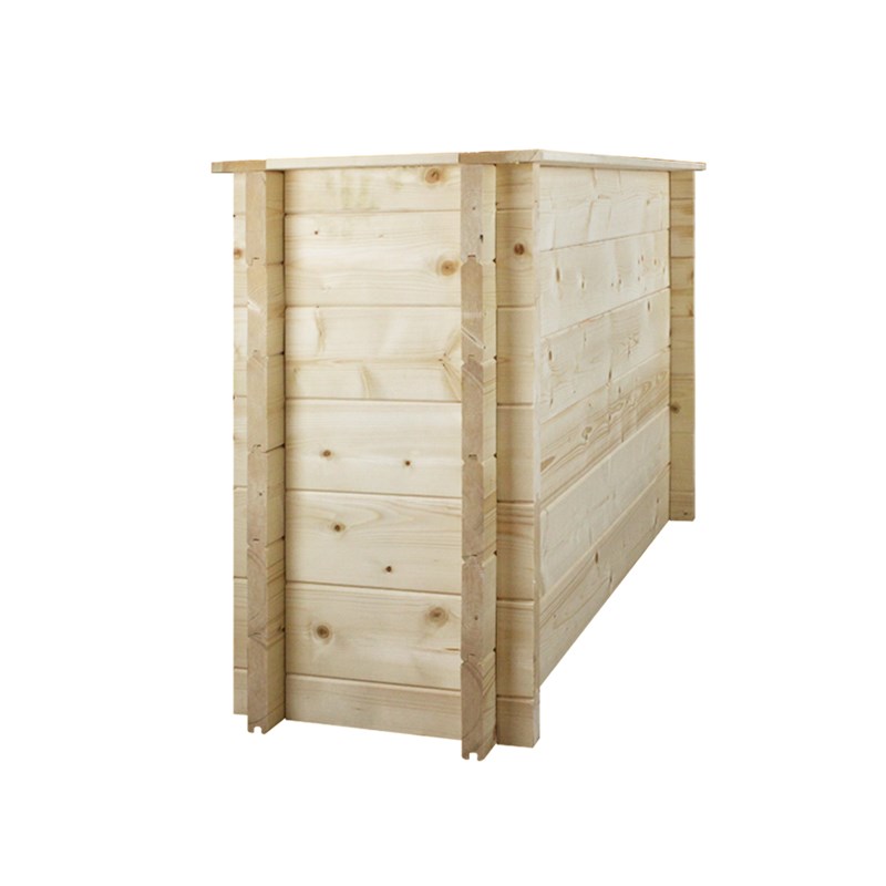 Timbela - Carre potager exterieur bois - 118x38xh69 cm