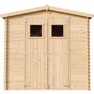 Abri de jardin en bois avec sol traité - l236xl226xh218 cm - 4.33m2