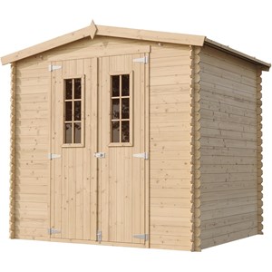 Abri de jardin en bois - l236xl226xh218 cm- 4.33 m2