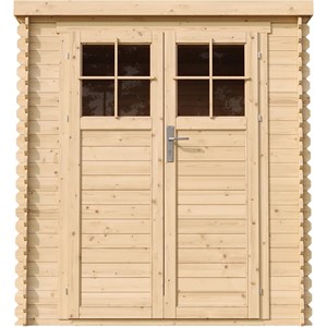 Abri de jardin en bois - porte verrouillable de haute qualité - 3.53 m2