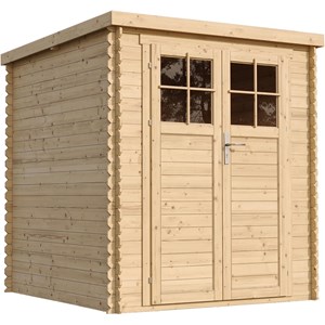 Abri de jardin en bois - porte verrouillable de haute qualité - 3.53 m2