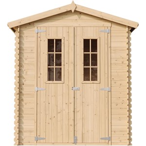 Abri de jardin en bois - l196xl136xh218 cm- 1.98 m2