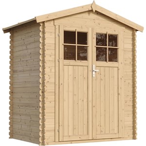 Abri de jardin en bois - l196xl136xh218 cm- 1.98 m2