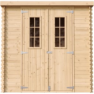 Abri de jardin en bois avec sol traité de haute qualité -  2.22m2