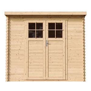 Abri de jardin en bois avec sol traité de haute qualité 2.63 m2