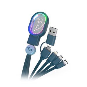 Cable astro 4 en 1 - design lumineux capricorne - mob