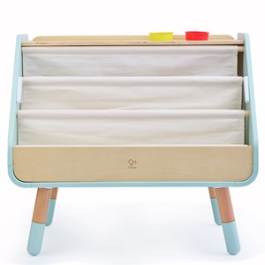 Tableau à dessins bibliothèque 2 en 1 hape.