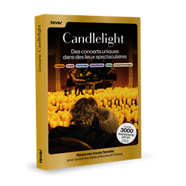 Coffret cadeau candlelight - concerts à la bougie