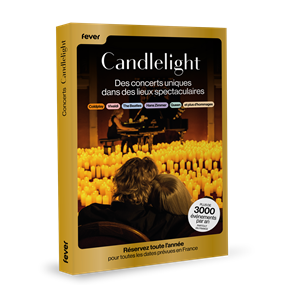 Coffret cadeau candlelight - concerts à la bougie