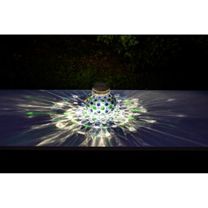 Déco de table solaire - effet 3d - verte