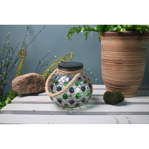 Déco de table solaire - effet 3d - verte