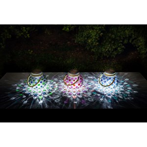 Déco de table solaire - effet 3d - rouge