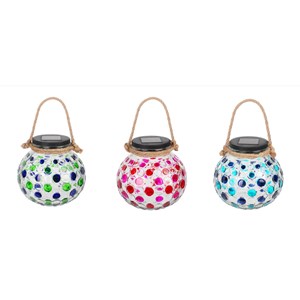 Déco de table solaire - effet 3d - rouge