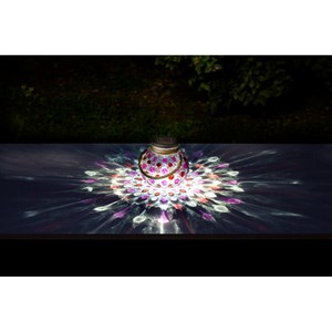 Déco de table solaire - effet 3d - rouge