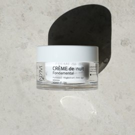 Crème de nuit réparatrice au neem, soin régénérant apaisant pour le visage