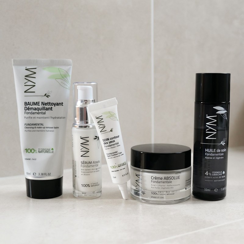 Nym Cosmétiques - Routine absolue au neem, des soins anti-âge complet éclat et fermeté globale